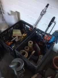 Tools and garage items