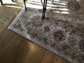 9'9" x 11'9" wool rug