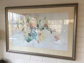 Floral artwork