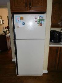 refrigerator-  light  cream  color