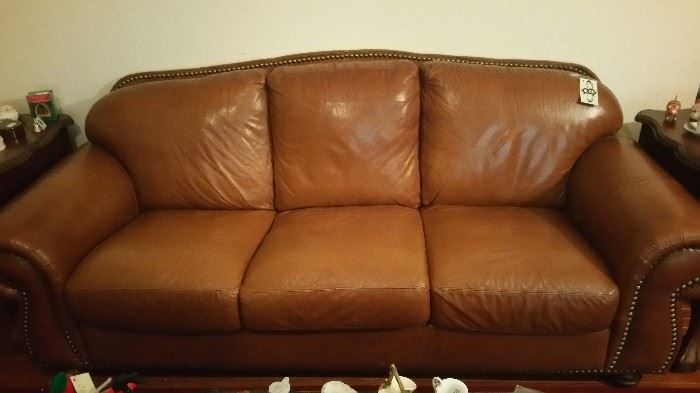 Couch, loveseat, and chair.