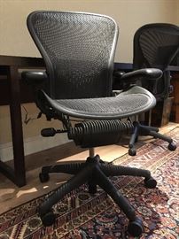 Herman Miller Aeron Adjustable Office Chair (pair)