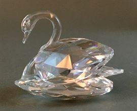 Swarovski Crystal Swan by Max Schreck