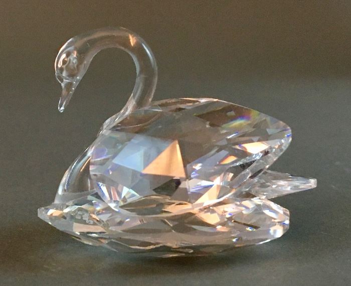 Swarovski Crystal Swan by Max Schreck