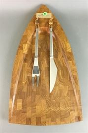 Vintage Mid Century Carving Board 