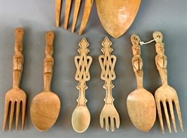 Retro Wooden Spoons