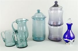 Vintage Hand-Blown Glass 