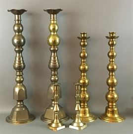 Brass Candlesticks 