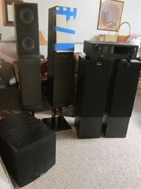 Infinity RS5 pedestal speakers