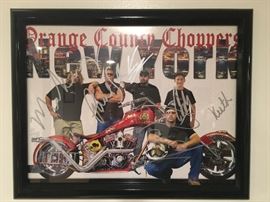 Signed collectables