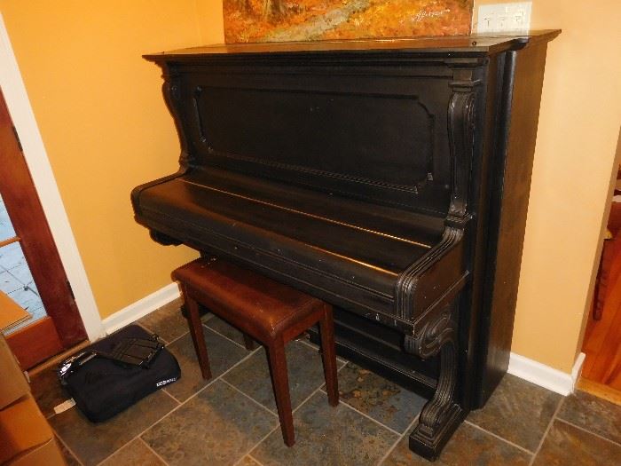 Antique Steinway & Sons piano purchased in New Orleans