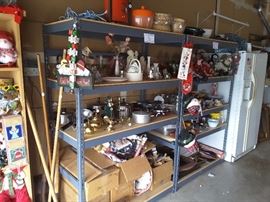 Gorilla  Racks. You are looking at 1 Four Shelf Unit Standard Grey Rack, 72 H, 48 1/4 L, 24 W. You are also looking at 1 Five Shelf Unit Standard Grey Rack same size.