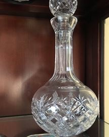 Glass DeCanter Signed