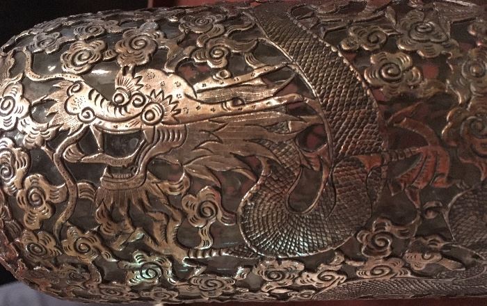 Close up of the Dragon