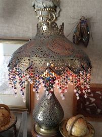 Turkish Brass lamp