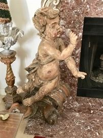 Another Italian Carved Cherub