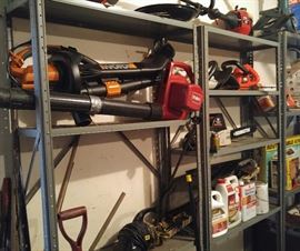 Leaf blowers, chain saws, weed eaters!