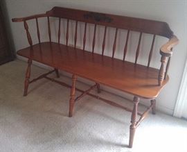 Colonial bench