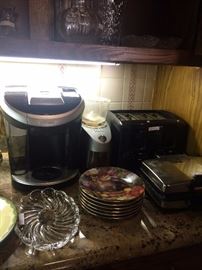 Small appliances and dish selections