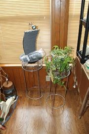 Plant stands and fountains