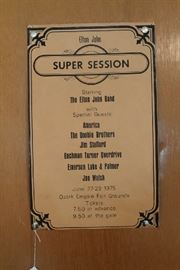 1975 Elton John poster