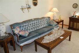 60's couch over 7' long