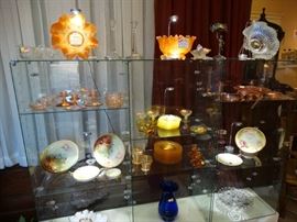 Just a Sampling of Glass & Hand Painted China