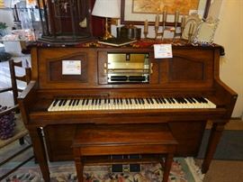 Aeolean "DUo Art" Electric Player Piano - Works but needs some help