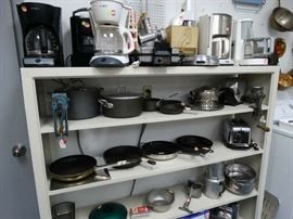 Some Small Applainces and Good Cookware