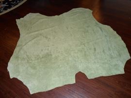 custom dyed cowhide