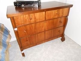 antique wood chest of drawers