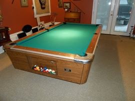 united billiards commercial pool table