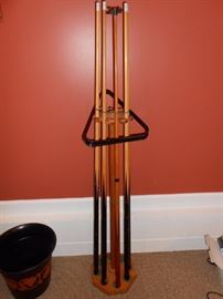 pool cues