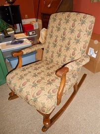 old rocker new upholstery