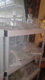 huge collection of vintage American Fostoria