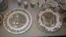 Christmas Friendly village Johnson Brothers