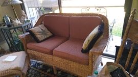 Wicker furniture