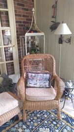 Wicker furniture