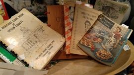large cook book collection