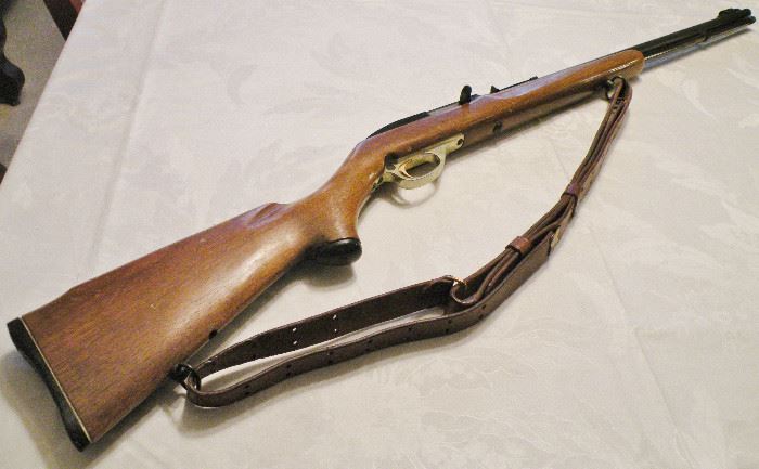 Marlin Model 99. 22 cal LR Automatic with sling. 1959-1968. FOID card required.