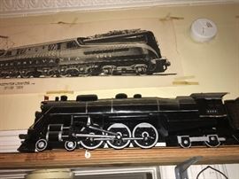 LARGE SCALE NEW YORK CENTRAL TRAIN