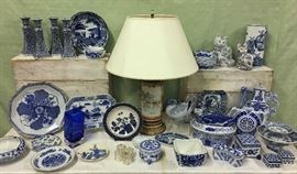 EUROPEAN AND ASIAN 'BLUE WEAR'.