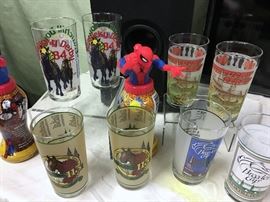 VINTAGE KENTUCKY AND BREEDERS CUP GLASSES