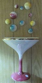 LARGE MARTINI WALL SCONCE