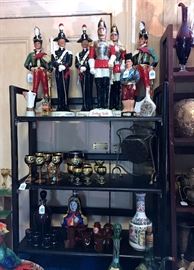 VINTAGE BAR WEAR AND COLLECTABLE BOTTLES