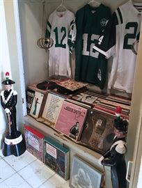 HUNDRED'S OF LP'S AND RARE 29" GALLIANO BAR ISSUE DECANTERS