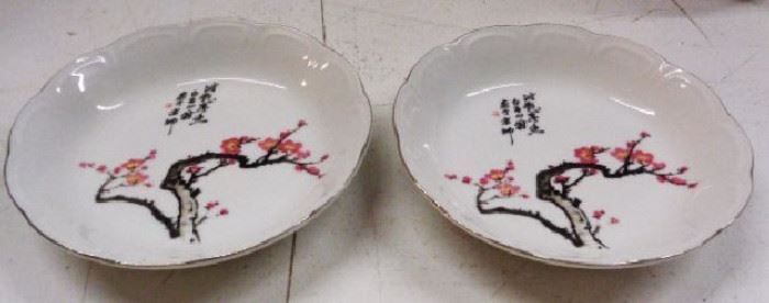 Vintage Oriental Dishes, Marked
