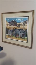 Charles Wysocki signed and numbered 2631/3500