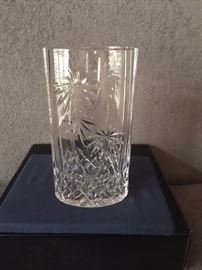 Waterford 10” Oval Palm Vase