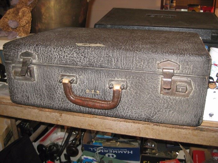 vintage small suitcase